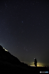 城ヶ島 猫と夕日と星 (8)