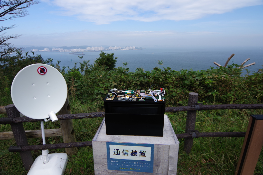 KP試し撮り 猿島 脱出ゲームをしていました。