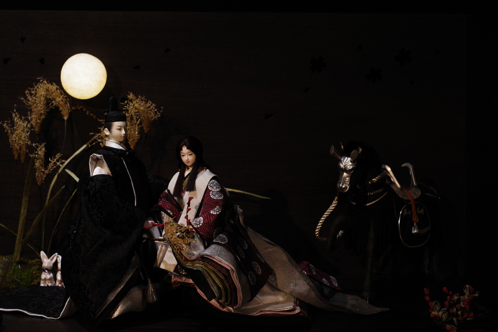 月と馬と　後藤由香子さん作品展