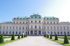 Belvedere Museum 上院 この中にクリムトの接吻が・・・