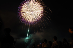石川県 川北花火大会  十尺玉だったと思います。