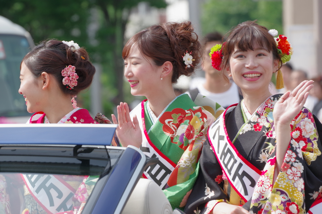 金沢百万石祭 ミス百万石 お綺麗です。