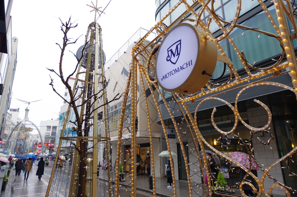 雨の日の西洋館 散歩　元町