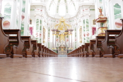 ドイツ Mannheim イエズス教会 人生の中で2番目に綺麗な教会でした。