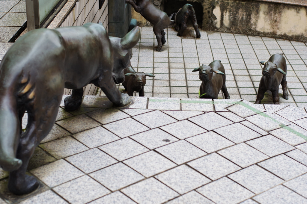 高岡 ぶらぶら　銅像3