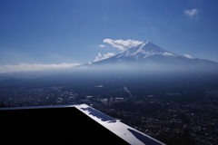 河口湖　カチカチ山より富士山綺麗