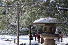 雪の兼六園 (6)