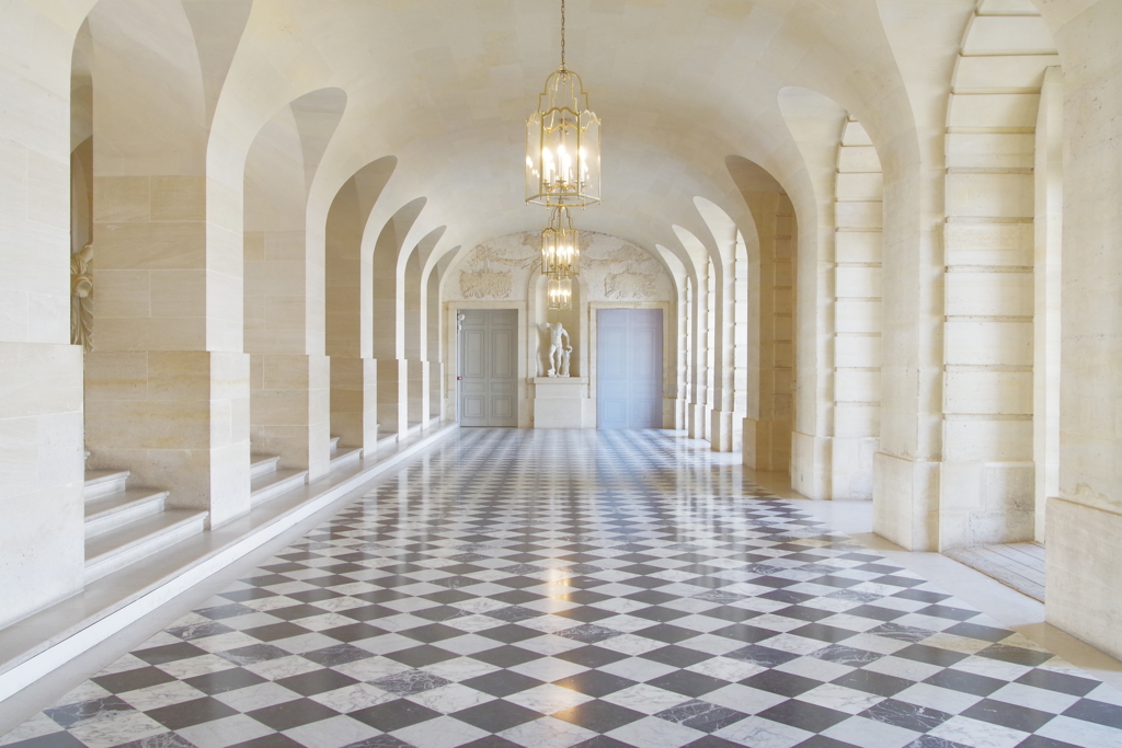 ヴェルサイユ宮殿 美しい廊下