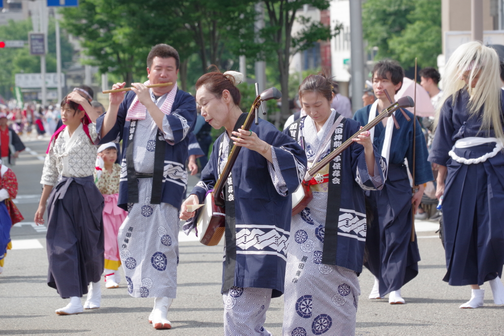 金沢百万石祭 三味線