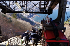 河口湖　カチカチ山より 結構怖い