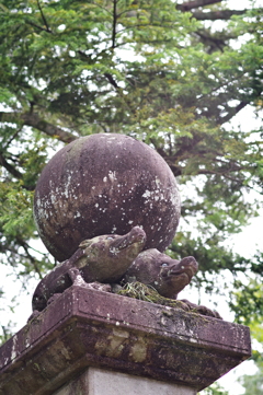 金沢散歩 金澤神社 猪がかわいい