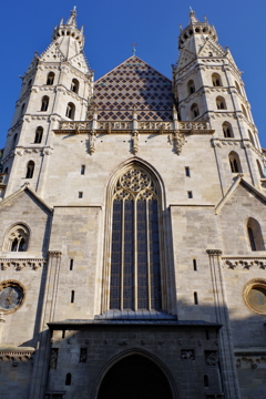 ウィーン1日目 シュテファン大聖堂 もっと広角が欲しかった・・・