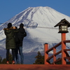 静岡側から富士山