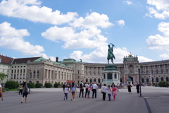 ウィーン ホーフブルク宮殿 正面