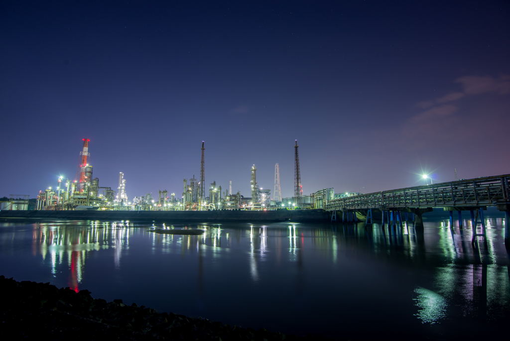 四日市工場夜景