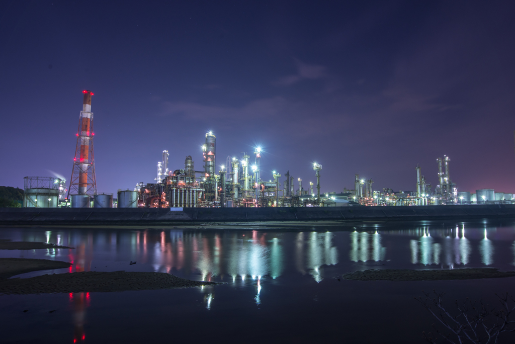 四日市工場夜景