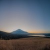 夕暮の富士パノラマ