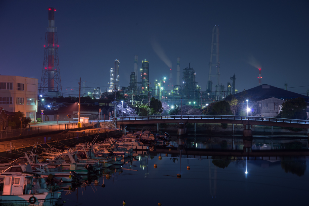 四日市工場夜景