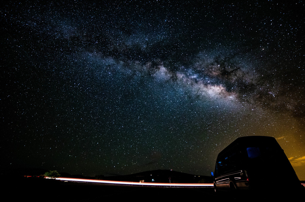 ハワイ島の星空