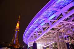 テレビ塔とオアシス