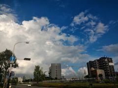 入道雲　スマホ撮影　