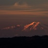 夕日をあびて