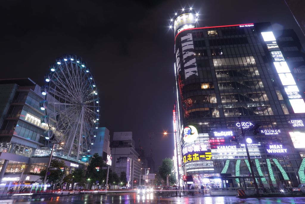 夜の観覧車　