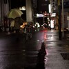 自転車　雨スナップ in 今池