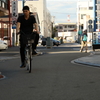 自転車のおじさん　沼津港スナップ