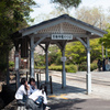 京都市電のりば　明治村