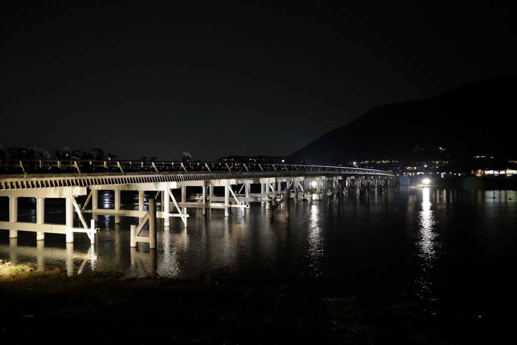 花灯路　渡月橋