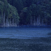 青い湖