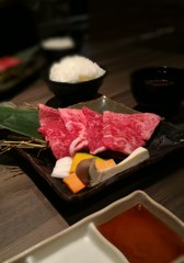 焼肉ランチ　牛追道中　Zenfone2で撮影