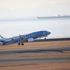 飛行機デビュー　セントレア　ジンベイジェット