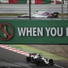F1ウイリアムズチームメートの立体交差　奇跡の一枚?