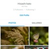 500px登録してみた　写真共有アプリ