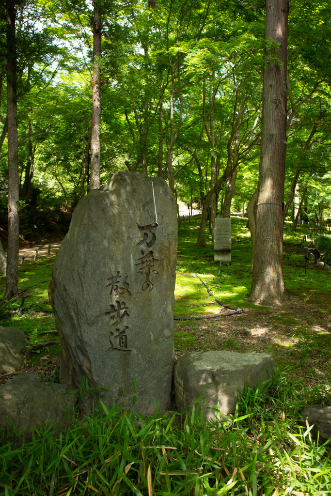 万葉の散歩道　東山植物園