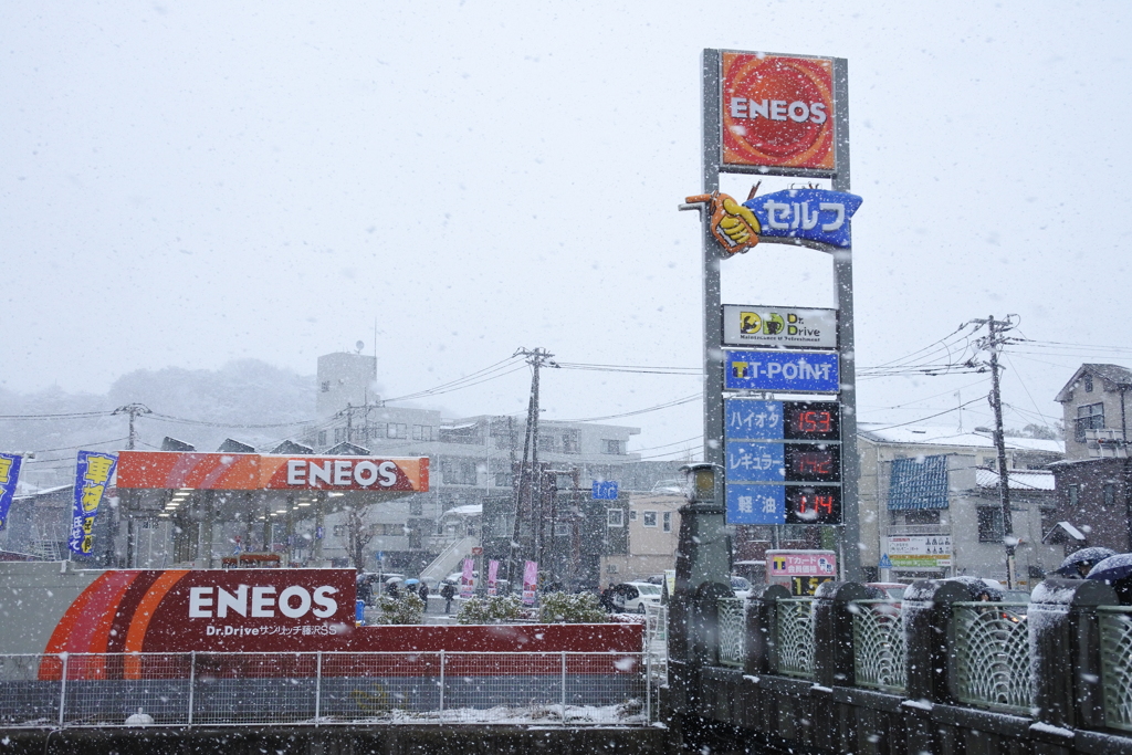 雪の魔法で