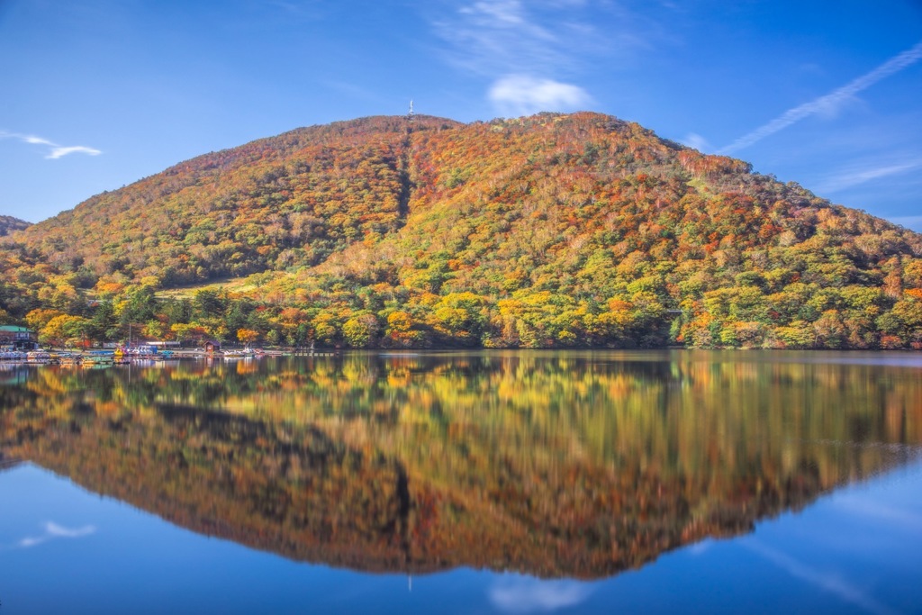 彩りの赤城山