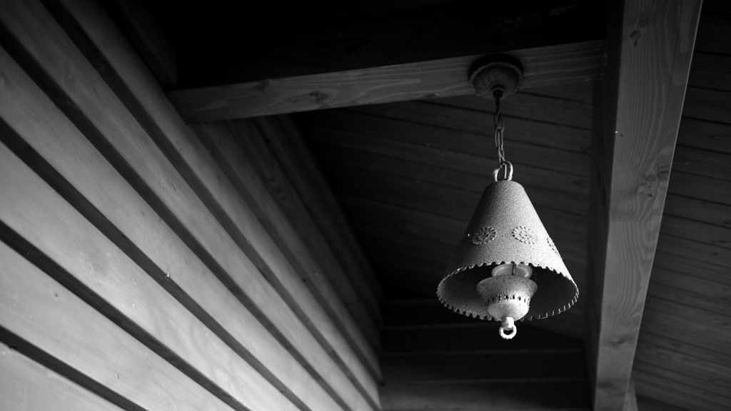 steel　lampshade