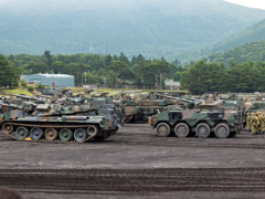 戦車がいっぱい