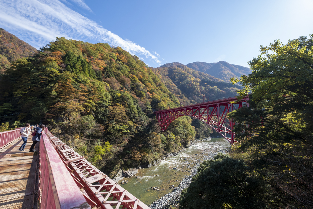 秋色 黒部峡谷鉄道_1