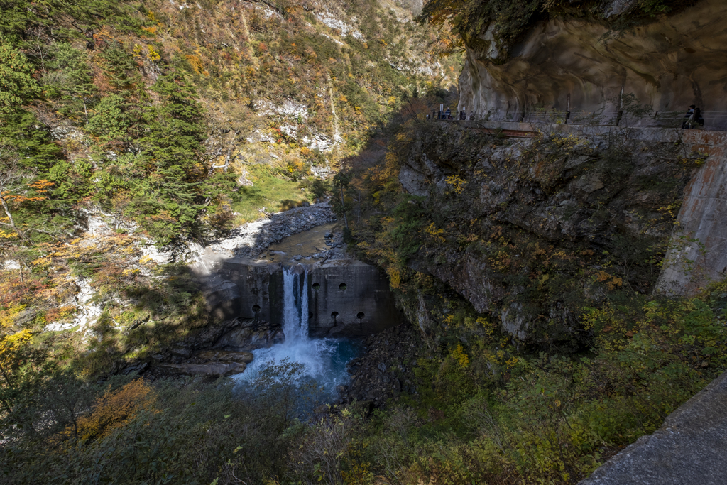 秋色 黒部峡谷鉄道_4