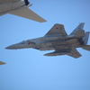 空中給油デモ F15