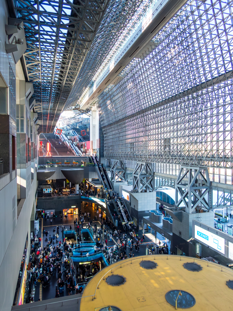 年末の京都駅