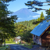 富士山見える散歩道