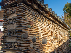 櫛田神社の博多塀