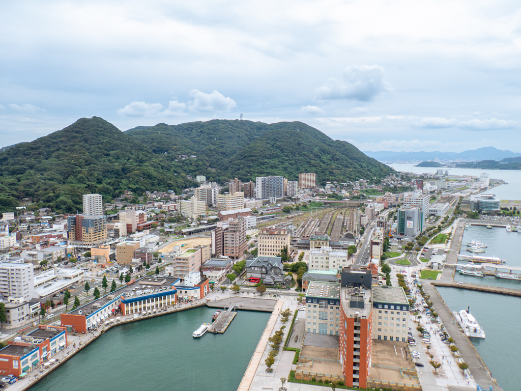 門司港レトロを俯瞰する