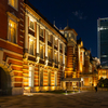 夜の東京駅