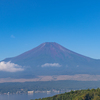 山中湖高台からの富士山